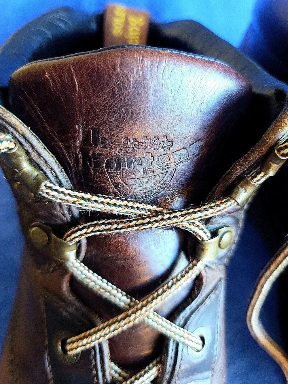Dr Martens US-12 8287 England Boots Grunge Grizzly Y2K Combat  Work